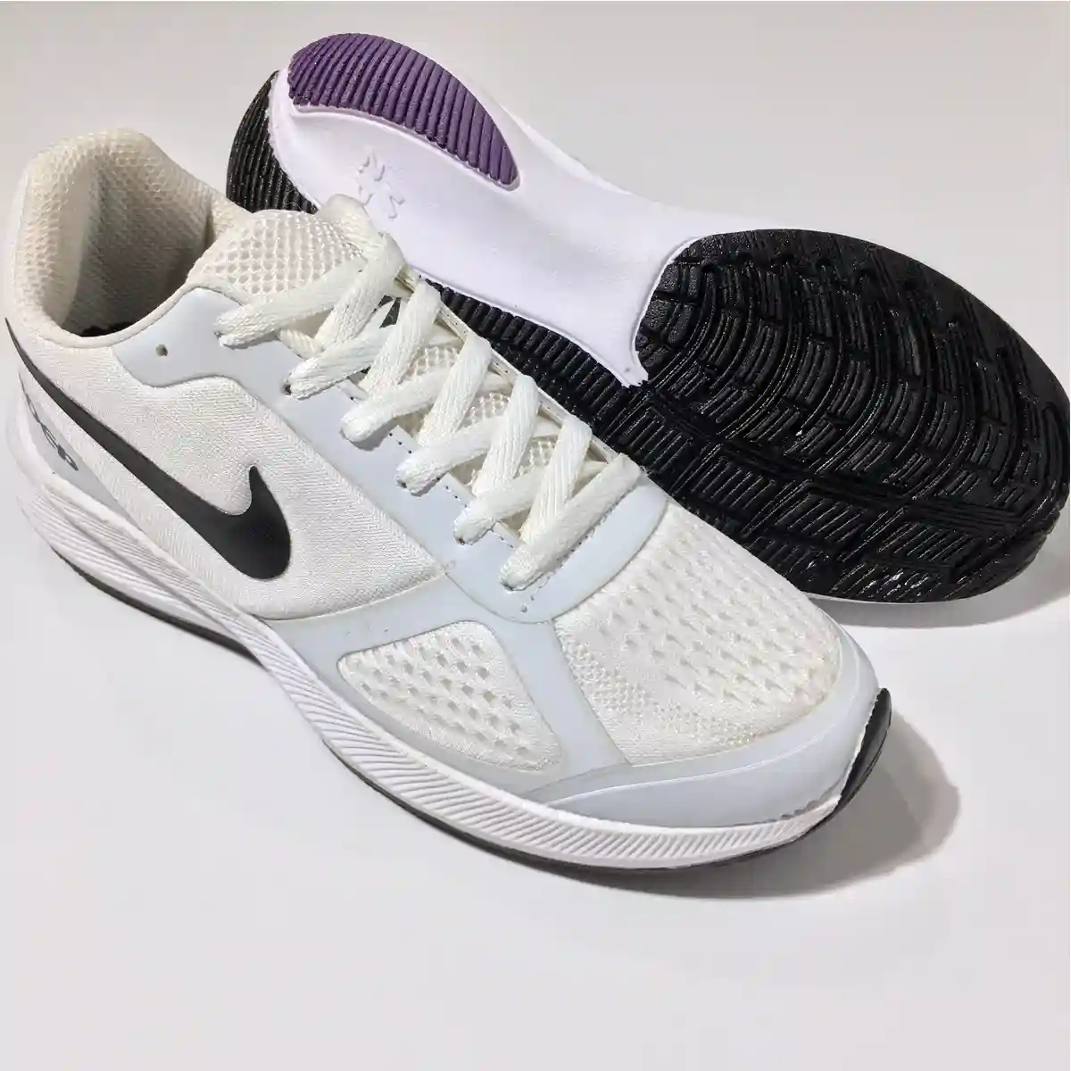 کتونی مردانه نایک گاید سفید مشکی / NIKE guide